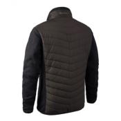 VESTE DEERHUNTER MOOR PADDED JACKET WITH KNIT BROWN