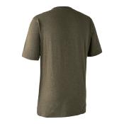 Tee-shirt manches courtes deerhunter cedar kaki