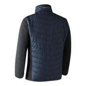 VESTE DEERHUNTER MOOR PADDED JACKET WITH KNIT DARK BLUE