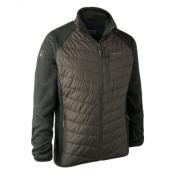 VESTE DEERHUNTER MOOR PADDED JACKET WITH KNIT GREEN